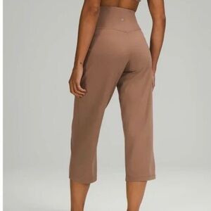 Lululemon Align Wide Leg High-Rise Crop Cacao Size 8